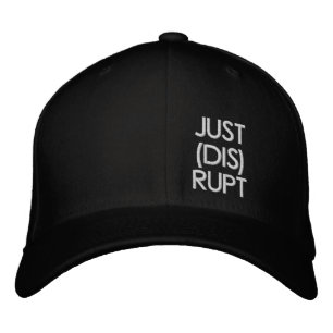 Brodée Casquette noire en tricot avec « Language Matters