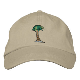 Brodée Casquette Palm Tree