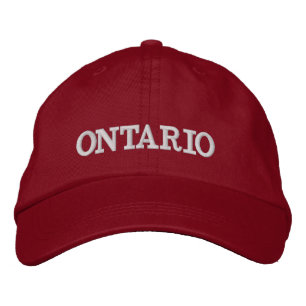 Brodée Casquette patriotique de casquette d'Ontario