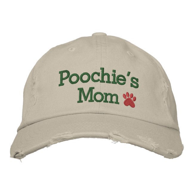 Brodée Casquette Pawprint par SRF (Devant)