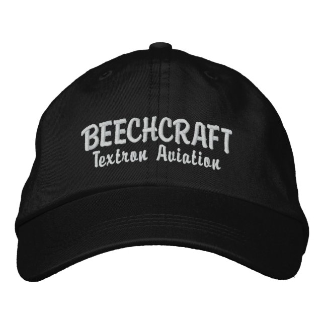 Brodée casquette personnalisé beechcraft (Devant)