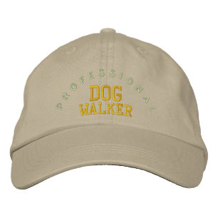 Brodée Casquette professionnel chien Walker
