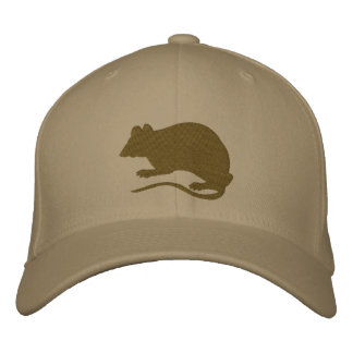 BRODÉE CASQUETTE RAT