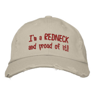 BRODÉE CASQUETTE REDNECK