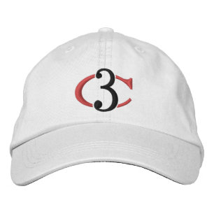 Brodée Casquette réglable du logo C3