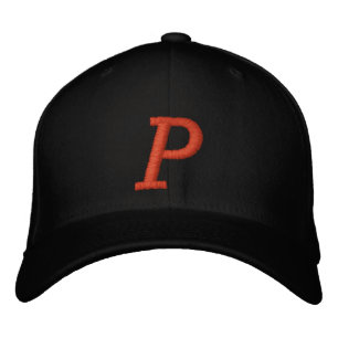 Brodée Casquette réglable P monogramme