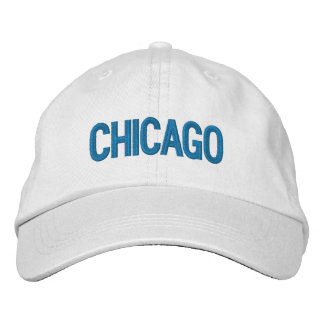 Brodée Casquette réglable personnalisée Chicago