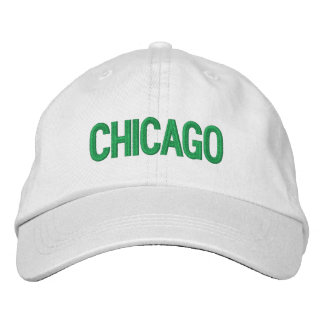 Brodée Casquette réglable personnalisée Chicago