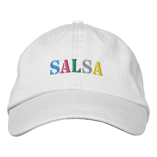 BRODÉE CASQUETTE SALSA (Devant)