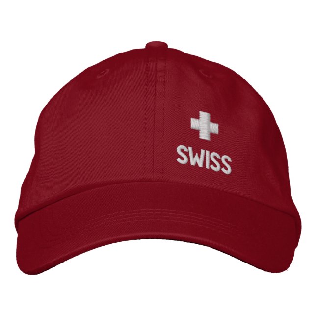 Brodée Casquette suisse (Devant)