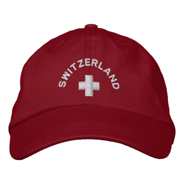 Brodée Casquette suisse (Devant)