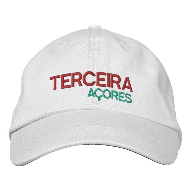 Brodée Casquette Terceira Açores (Devant)