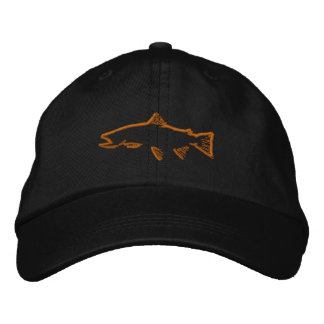Brodée Casquette Tracker Trout - Noir
