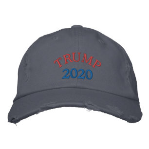 BRODÉE CASQUETTE TRUMP 2020
