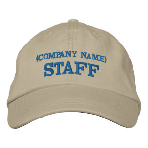 Brodée Chapeau de personnel Casquette de personnel brod