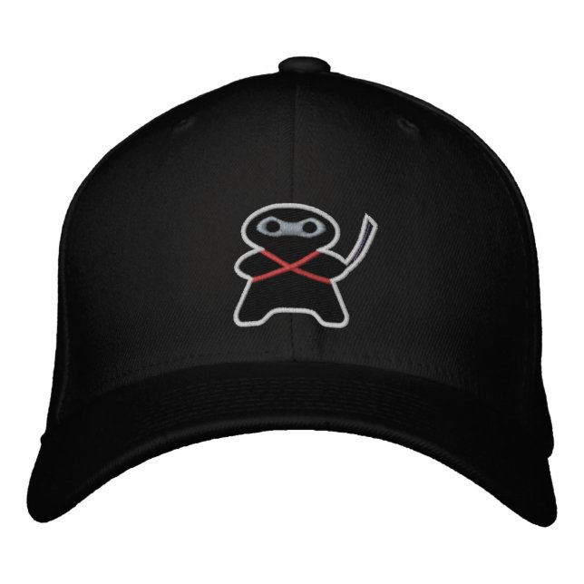 Brodée Chemo Ninja Casquette de baseball (Devant)