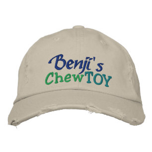 Brodée Chien Chew Toy Casquette par SRF