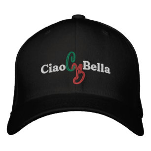Brodée Ciao Bella Casquette brodé