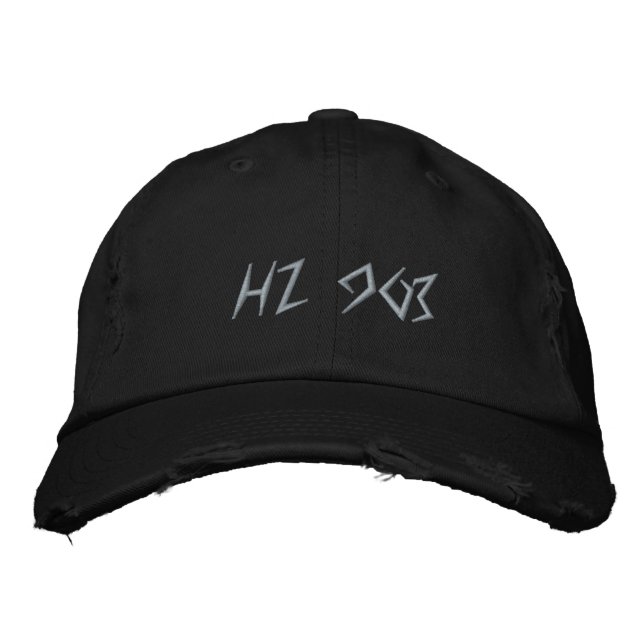 Brodée CONCEPTION DE STYLE casquette EMBROIDÉE (Devant)