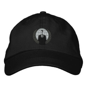 Brodée Cool Anonymous Logo Casquette brodé