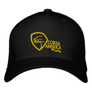Brodée Corsa America Flexfit Casquette de laine