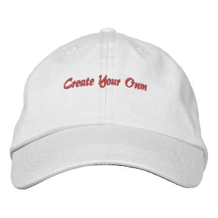 Brodée Créez votre propre texte ou votre propre Casquette