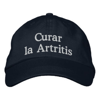 Brodée "Curar la Artritis" - Casquette Bordados