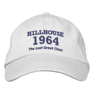 Brodée Deluxe Hillhouse '64 casquette avec texte brodé