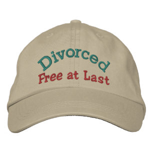 Brodée DIVORCED Casquette par SRF - Gratuit en Dernier !