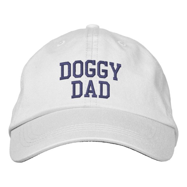 Brodée DOGGY DAD Casquette brodé (Devant)