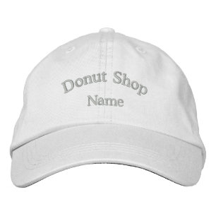 Brodée Donut Shop Name Casquette brodé