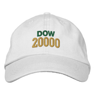 Brodée Dow Jones 20000 Casquette