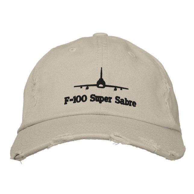 Brodée F-100 Casquette de golf (Devant)
