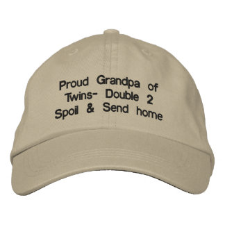 Brodée Fier grand-père Casquette