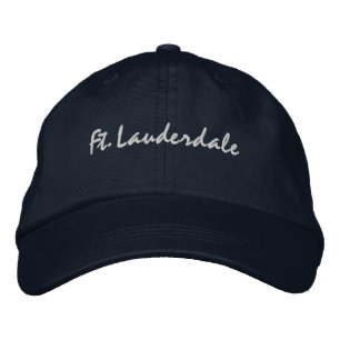 Brodée Fort Lauderdale Floride Casquette de baseball brod