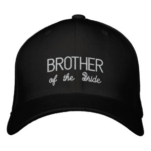 Brodée FRÈRE de l'épouse casquette