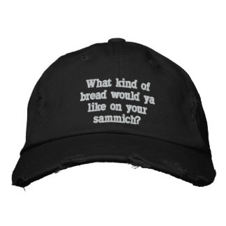 Brodée Funky Custom Distressed Casquette de baseball