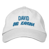 Funny BOSS Big Kahuna Casquette avec le nom person