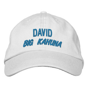 Brodée Funny BOSS Big Kahuna Casquette avec le nom person