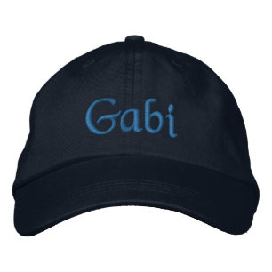 Brodée Gabi Personnalisé Brodé Casquette De Baseball Bl
