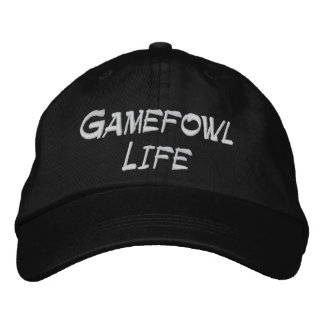 Brodée Gamefowl Casquette réglable à vie