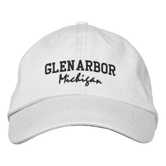 Brodée Glen Arbor Michigan Casquette de baseball brodé