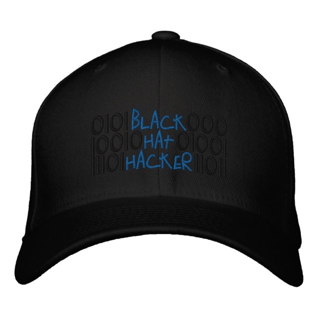 BRODÉE HACKER CASQUETTE NOIR (Devant)