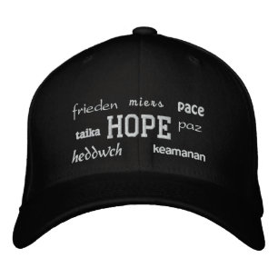 Brodée Hope - Casquette brodé