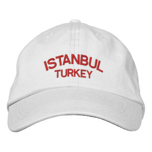 Brodée Iatanbul Turquie Casquette ajustable personnalisé