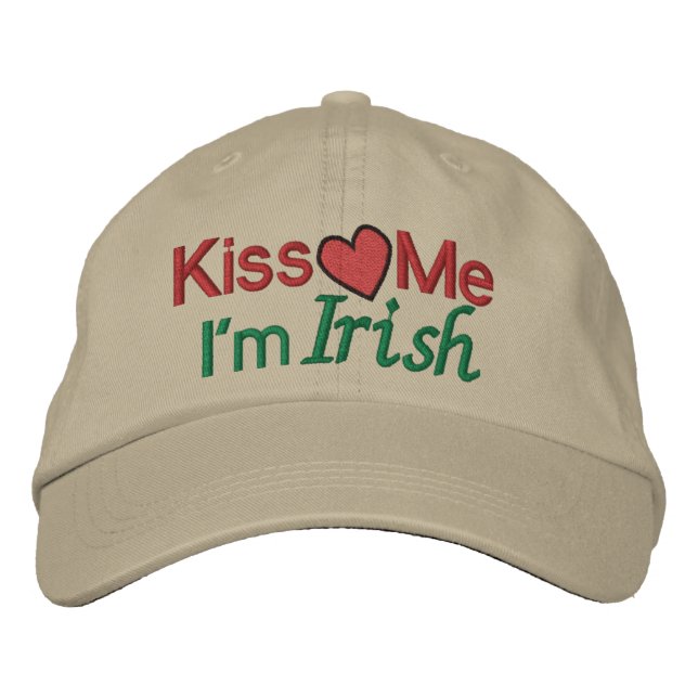 Brodée Irish St. Pat. Casquette (Devant)