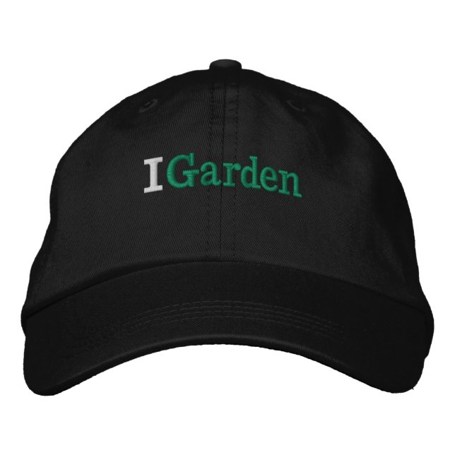 Brodée Jardinage Casquette de baseball brodé (Devant)