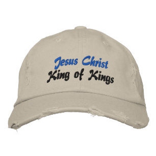 Brodée Jésus Christ Roi des Rois Casquette