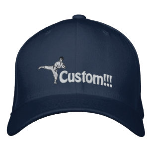Brodée Kick Kung Fu Karate Casquette MIXED MARTIAL ART de