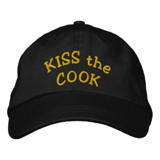 Brodée KISS the COOK Casquette brodé
